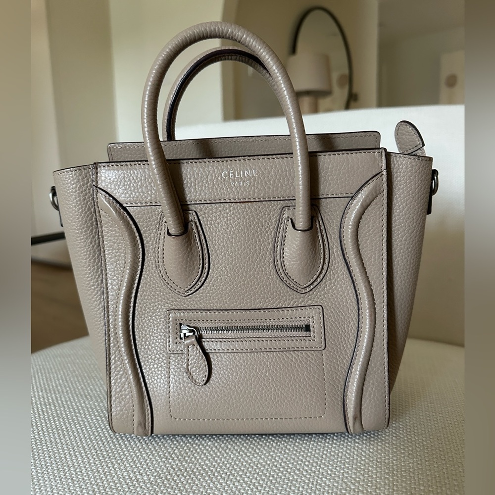 Celine NANO Luggage Tote Bag